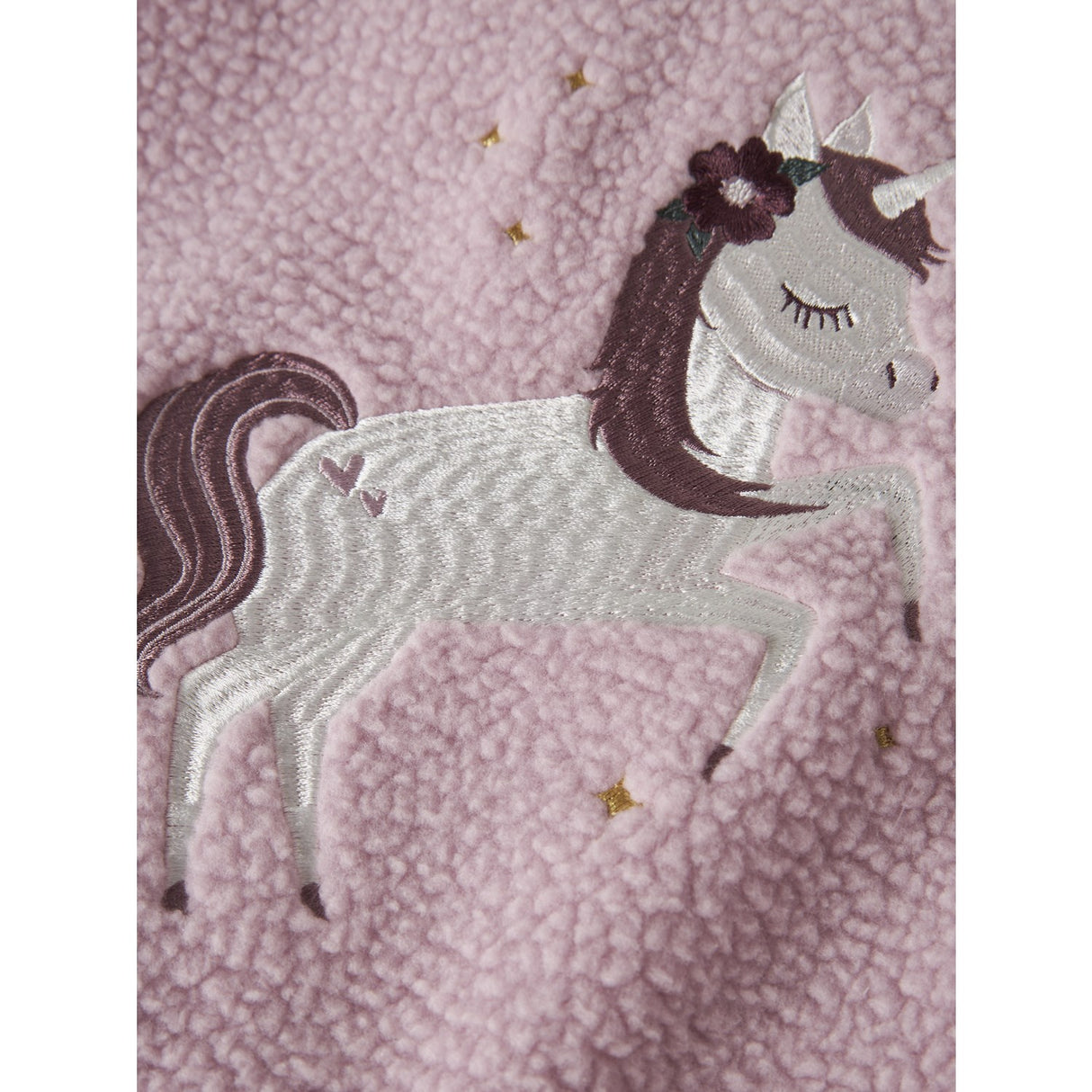 Name It Keepsake Lilac Nmfmall Sherpa Väst