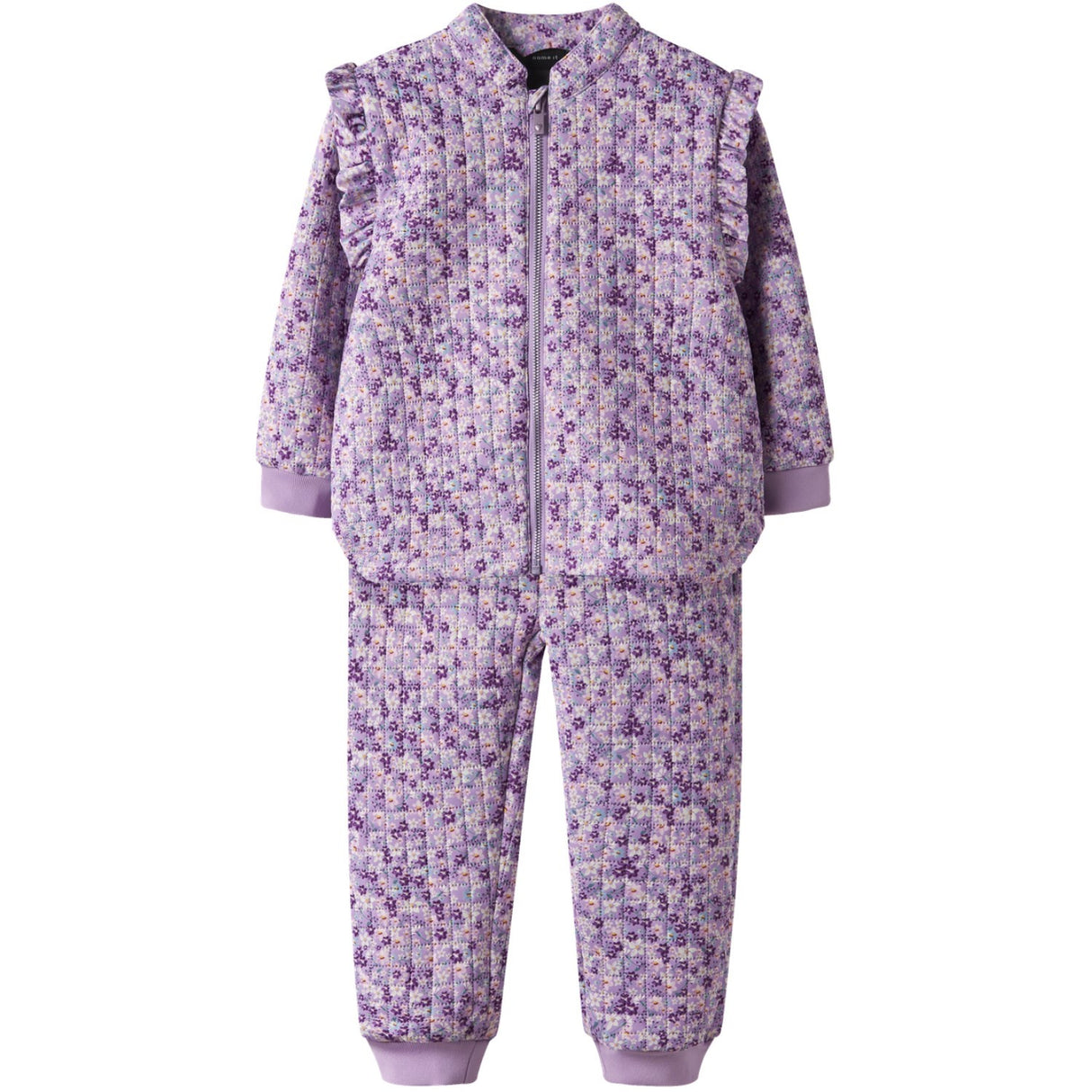 Name It Violet Tulle Nmfmoon Quiltad Sett Aop 1Fo