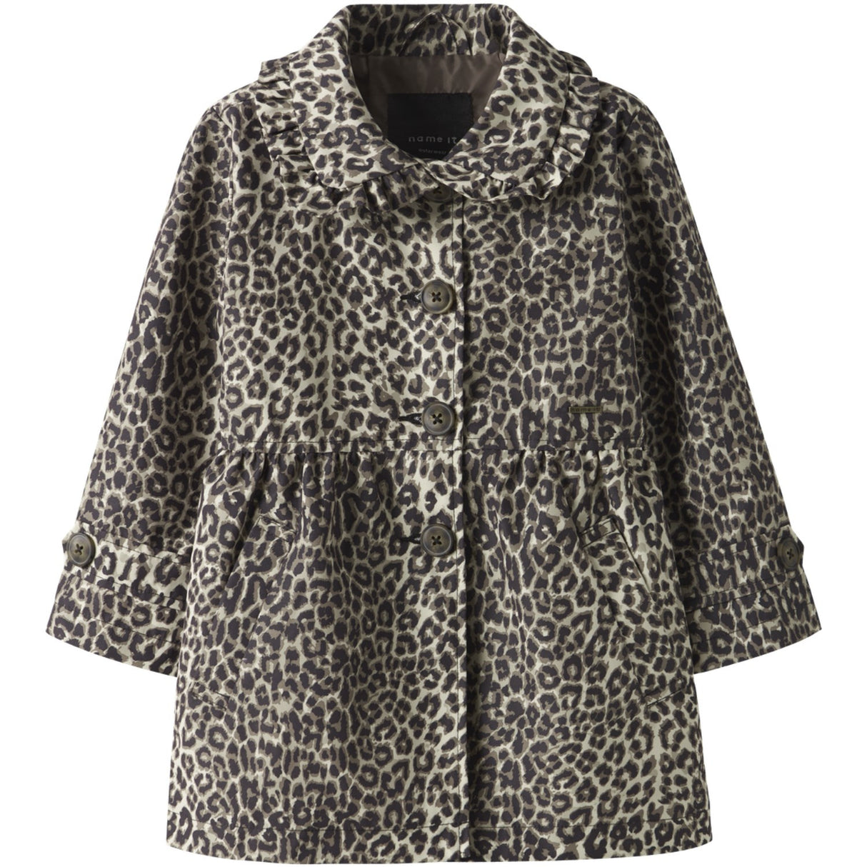 Name It Birch Nmfmadelin Trench Täcka Aop