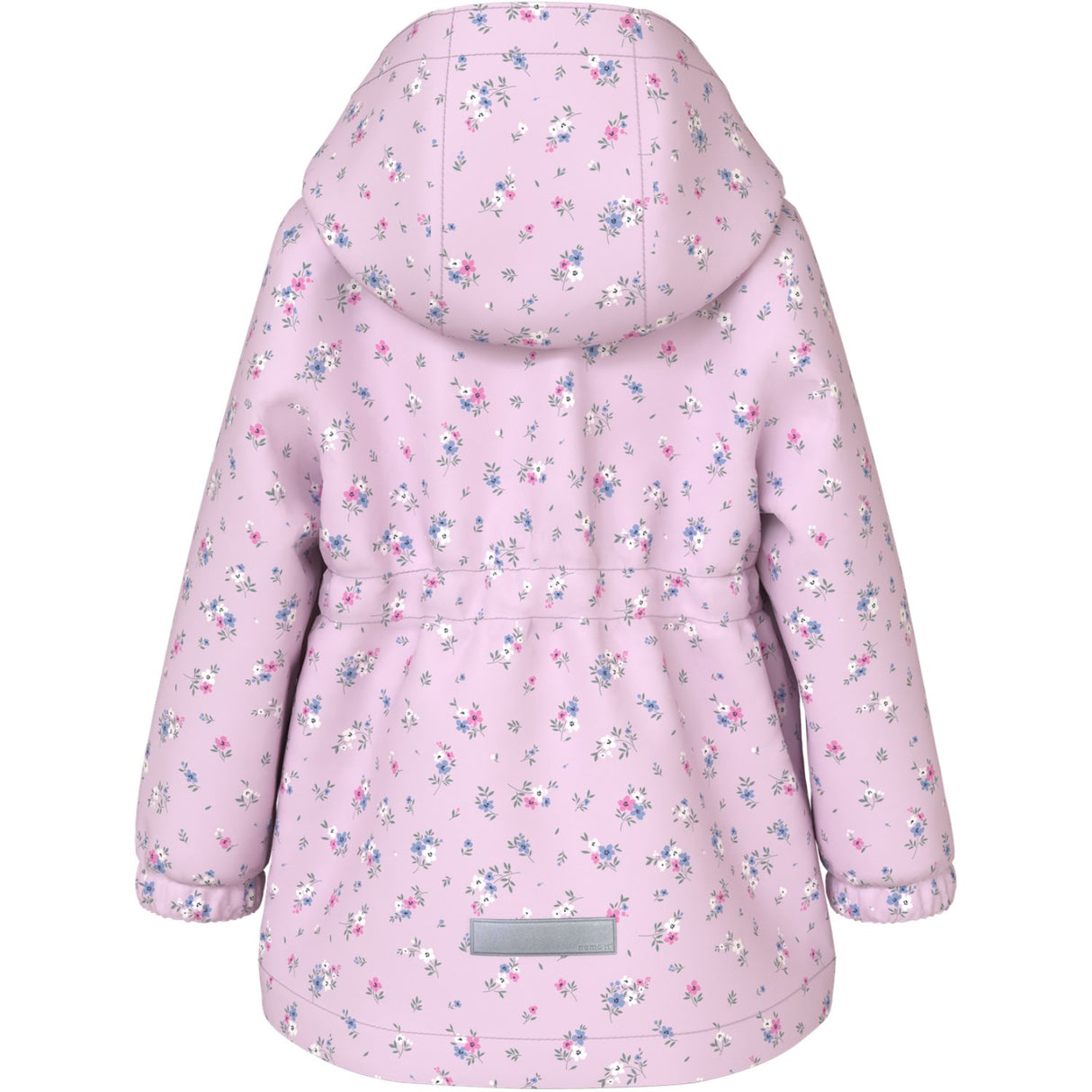 Name It Lilac Snow 4 Floral Patchwork Nmfmaxi Jacka Li Aop Noos