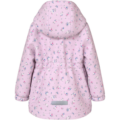 Name It Lilac Snow 4 Floral Patchwork Nmfmaxi Jacka Li Aop Noos