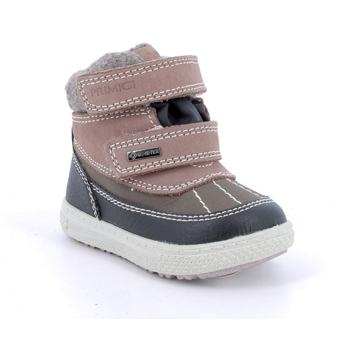 PRIMIGI Taupe/Ner/Beige Ankle Stövlar