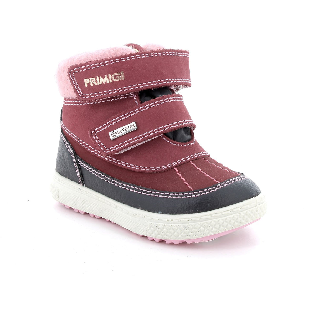 PRIMIGI Vino/Nero/Bordo Ankle Stövlar