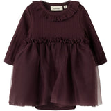 Lil'Atelier Catawba Grape Nbfsolange Ls Tyll Body Klänning Lil
