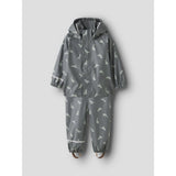 Name It Balsam Green Dino Nmmdry10 Rain Sett Aop Fo