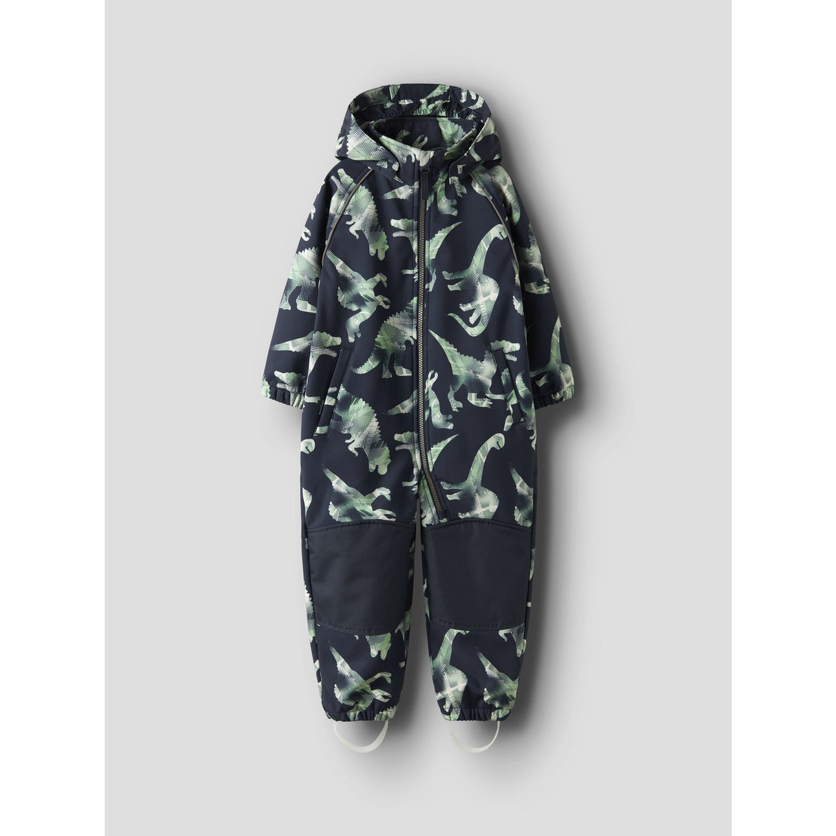 Name It Dark Sapphire Graphic Dino Nmmalfa08 Softshell Dräkt Aop 1Fo Noos