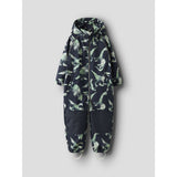 Name It Dark Sapphire Graphic Dino Nmmalfa08 Softshell Dräkt Aop 1Fo Noos