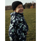 Name It Dark Sapphire Graphic Dino Nmmalfa08 Softshell Dräkt Aop 1Fo Noos