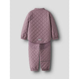 Name It Wistful Mauve Nmnchilly Quilt Sett Fo Noos