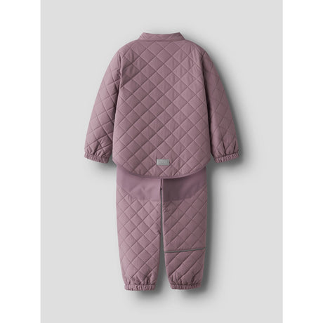 Name It Wistful Mauve Nmnchilly Quilt Sett Fo Noos