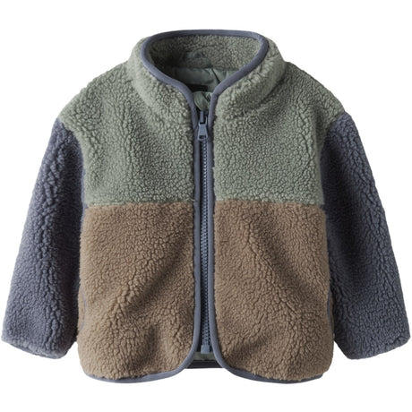 Name It Chinois Green Nbmmimba Sherpa Jacka