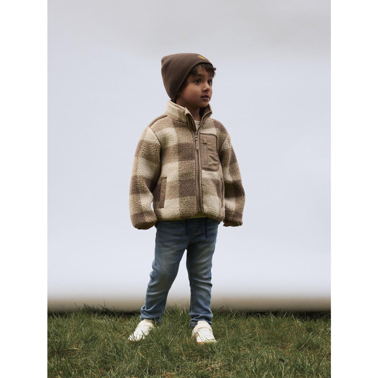 Name It Fossil Nmmmonico Sherpa Jacka Check