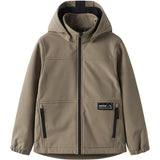 Name It Fossil Nkmalfa08 Softshell Jacka Run Fo