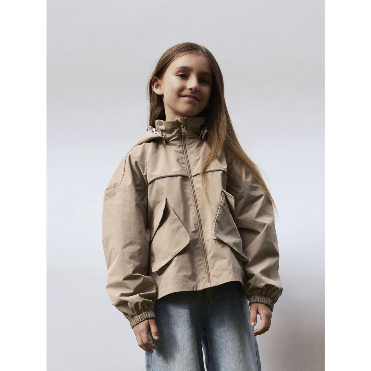 Name It Silver Mink Nkfmika Jacka Pocket