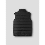 Name It Black Nkmmylane Väst Basic Noos