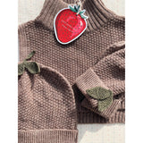 Konges Sløjd Bunny Brown Melange Fruity Vantar