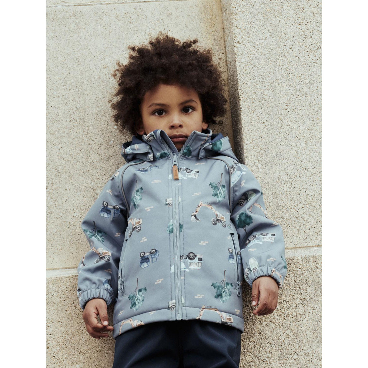 Name It Flint Stone Work Truck Nmmalfa08 Softshell Jacka Aop 1Fo