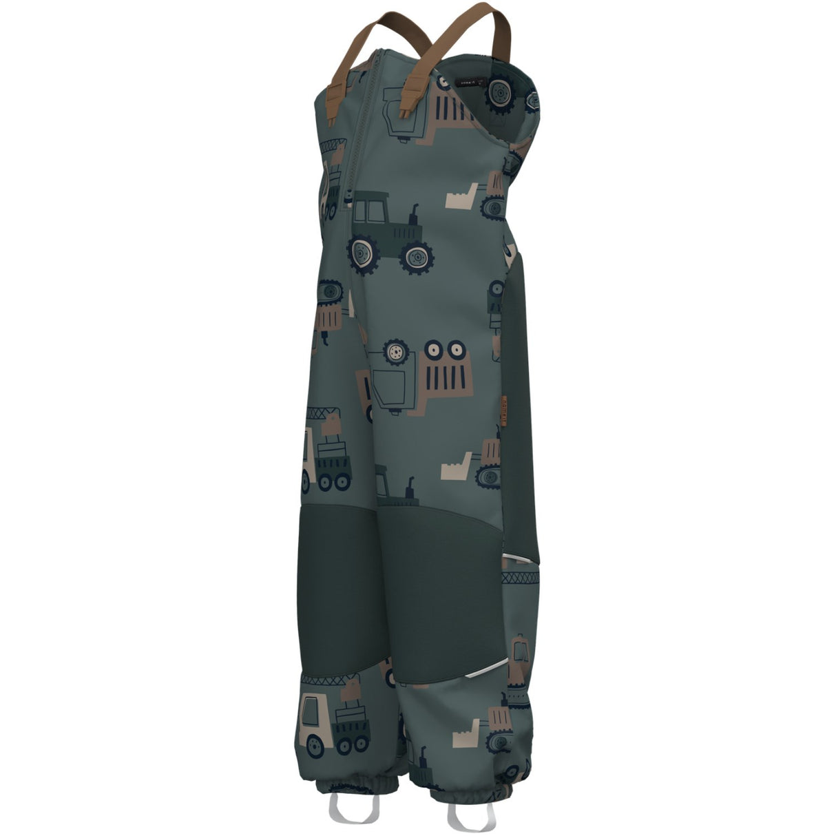 Name It Balsam Green Machines Nmmalfa08 Softshell Haklapp Byxor Aop Fo