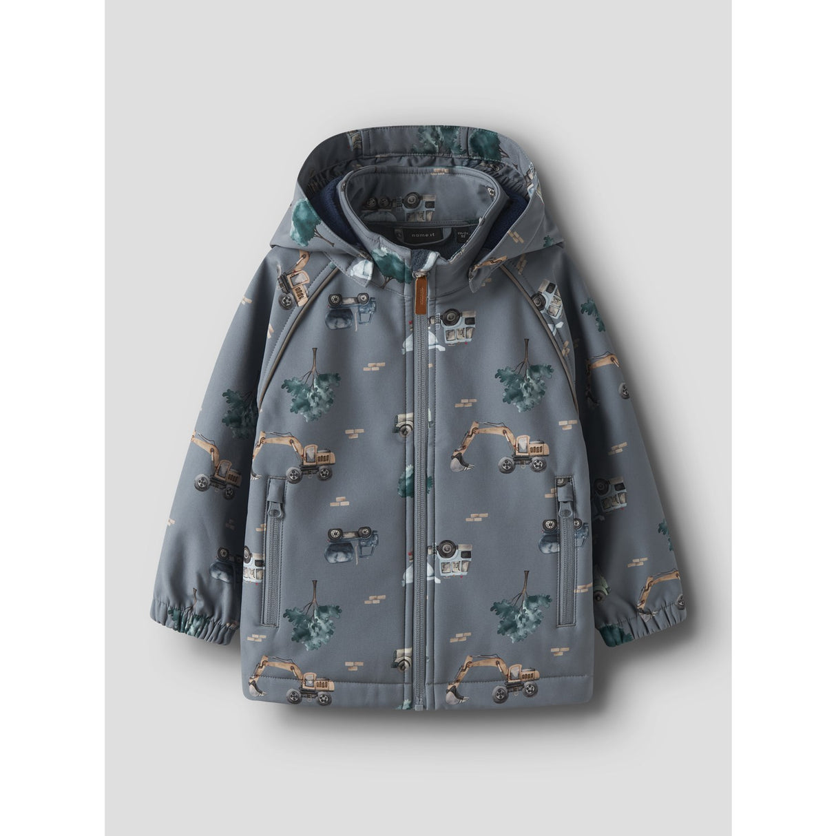 Name It Flint Stone Work Truck Nmmalfa08 Softshell Jacka Aop 1Fo