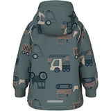 Name It Balsam Green Machines Nmmalfa08 Softshell Jacka Aop Fo