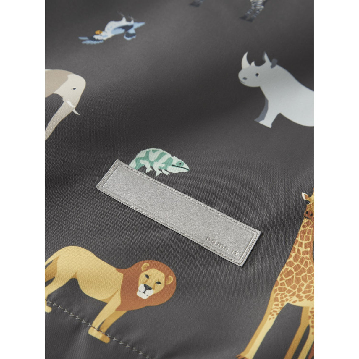 Name It Blackened Pearl 5 Safari Nmmmax Jacka Li Aop Noos