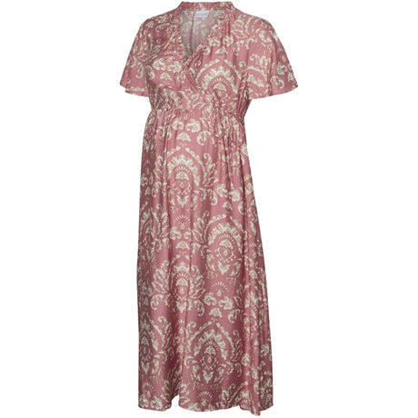 Mama;licious Zephyr Snow White Pattern Mlpauline Tess S/S Wo Midi Klänning 2F