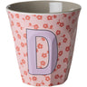 Rice Flowers Medium Melamin Kopp Med The Letter D