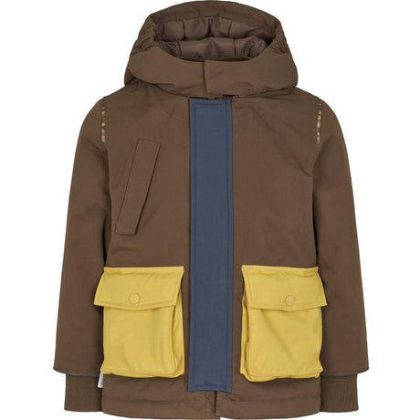 MarMar Tech. Outerwear Solid Deep Choco Block Omas Jacka