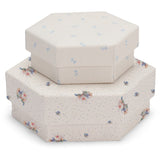 Konges Sløjd Flower Bouquet /Petit Bisou Blue Quiltad Box Sett
