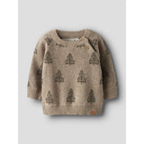 Lil'Atelier Oxford Tan Nbngalto Bob Ls Stickad Lil