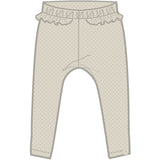 Lil'Atelier Turtledove Heart Nmflalo Tai Slim Leggings Lil