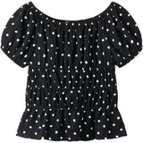 Name It Black Nkfrachel Ss Topp