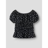 Name It Black Nkfrachel Ss Topp