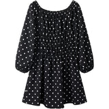 Name It Black Nkfrachel Ls Klänning