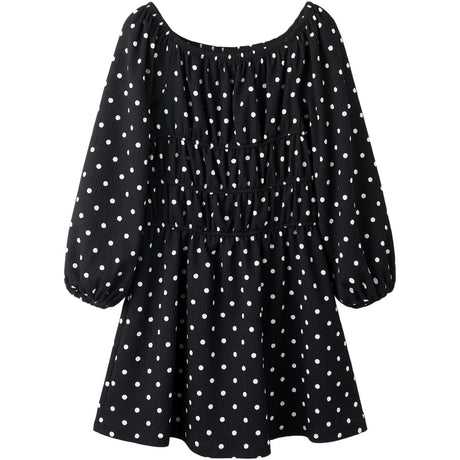 Name It Black Nkfrachel Ls Klänning