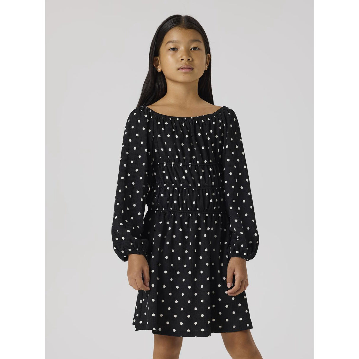 Name It Black Nkfrachel Ls Klänning