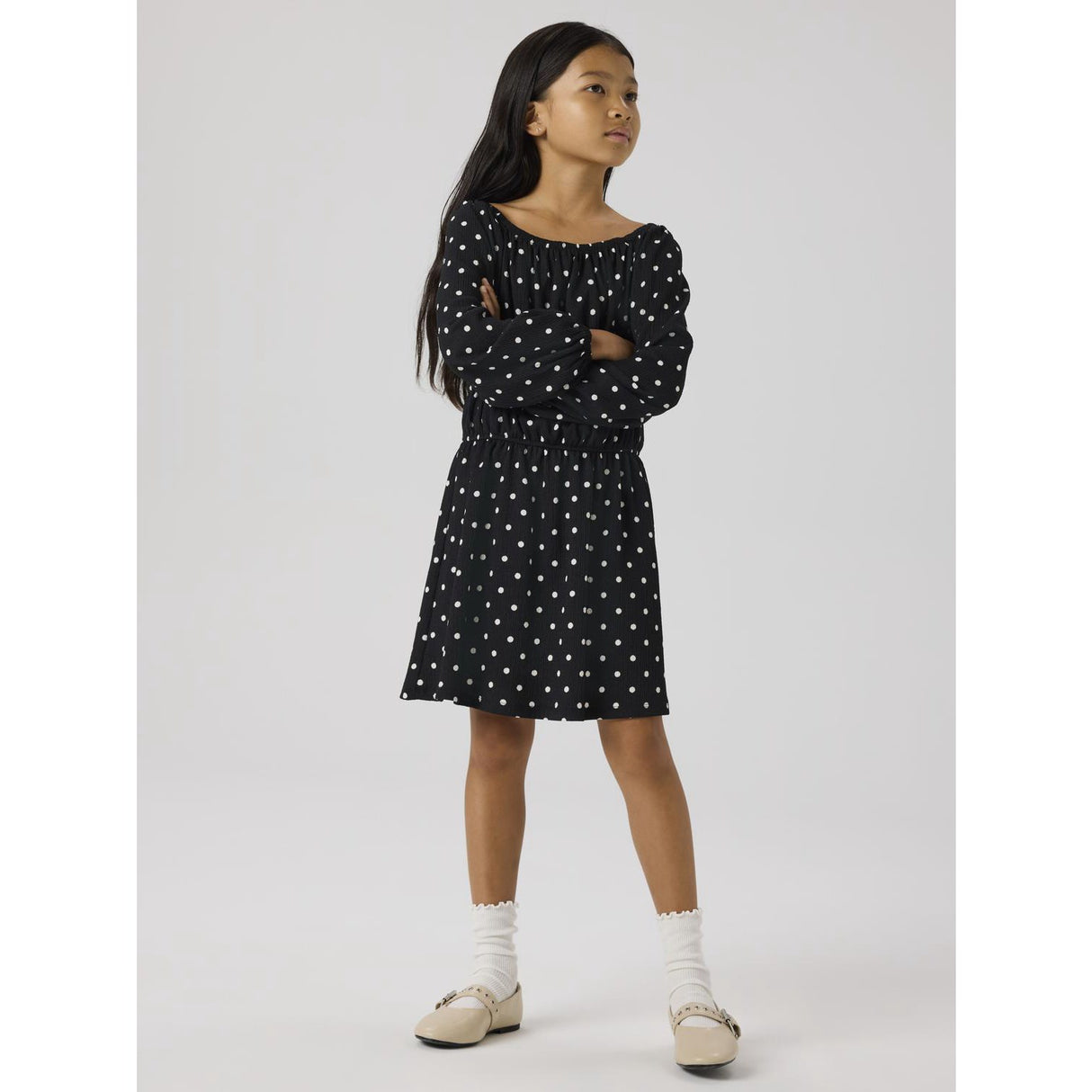 Name It Black Nkfrachel Ls Klänning