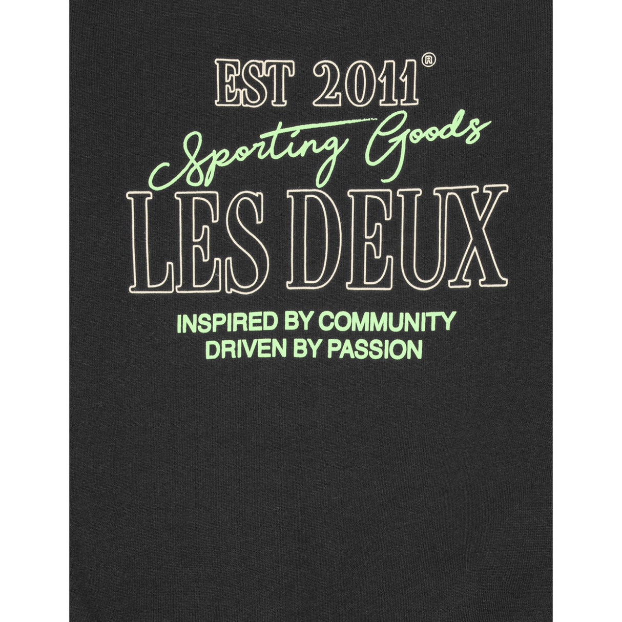 Les Deux Kids Black Allen Sweatshirt KIDS