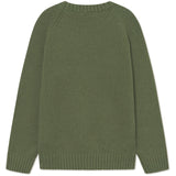 Les Deux Kids Chive Green Brad Roundneck Stickad Kids