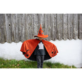 Great Pretenders Autum Embers Wizard Cape With Mössa
