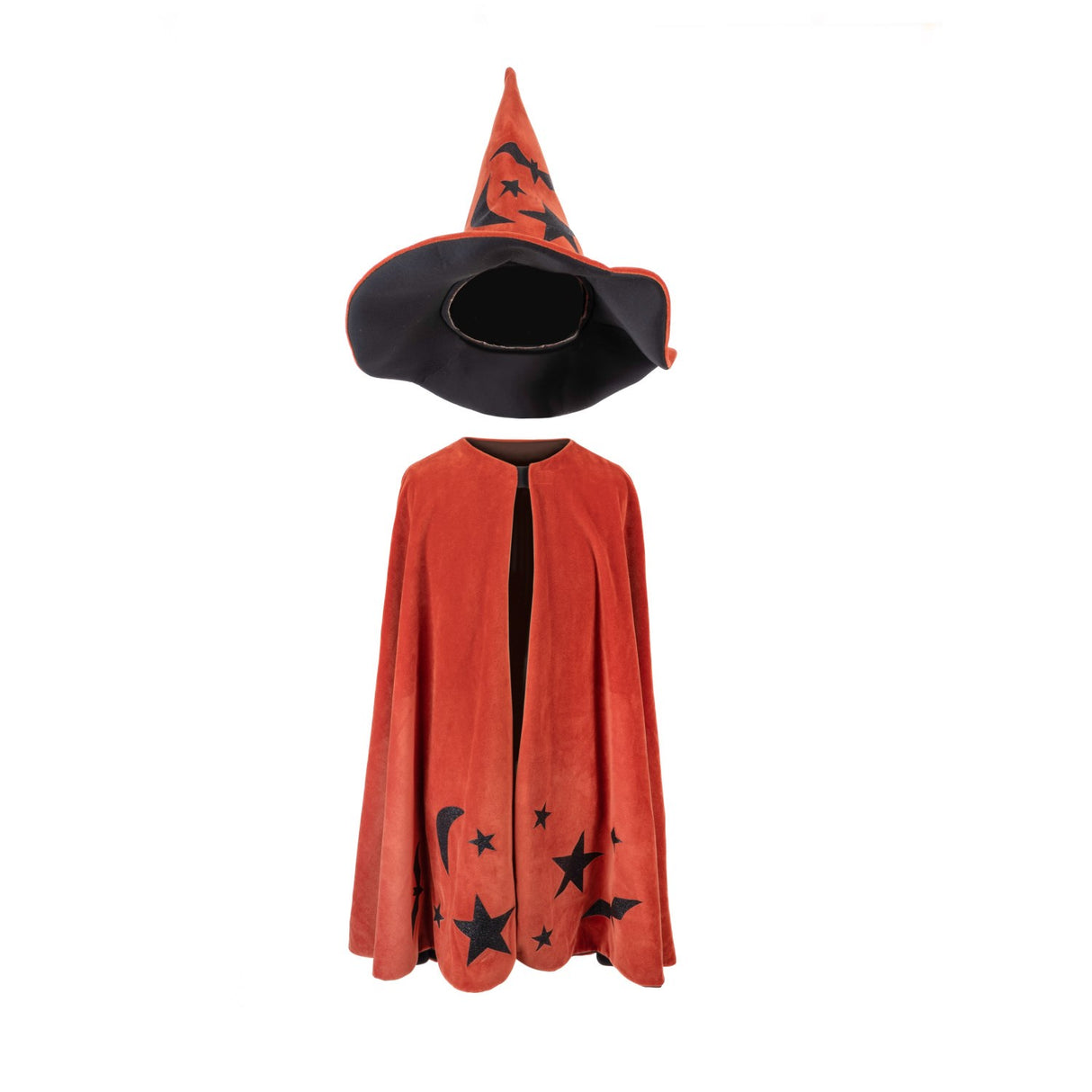 Great Pretenders Autum Embers Wizard Cape With Mössa