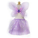 Great Pretenders Flutter Butterfly Skirt, Wings, & Wand, Purple