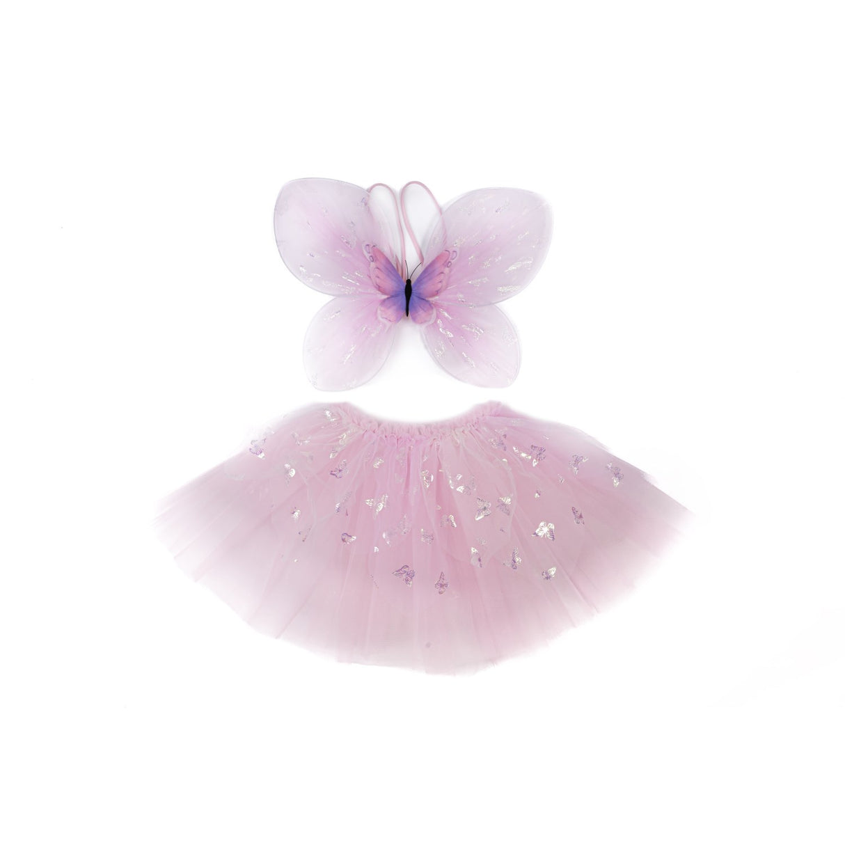 Great Pretenders Flutter Butterfly Skirt, Wings, Pink