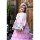 Great Pretenders Christmas Tree Klänning With Headband, Blush