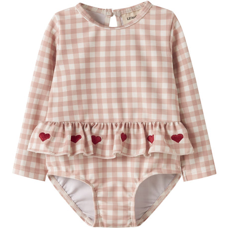 Lil'Atelier Misty Rose Nbffinley Ls Baddräkt Lil