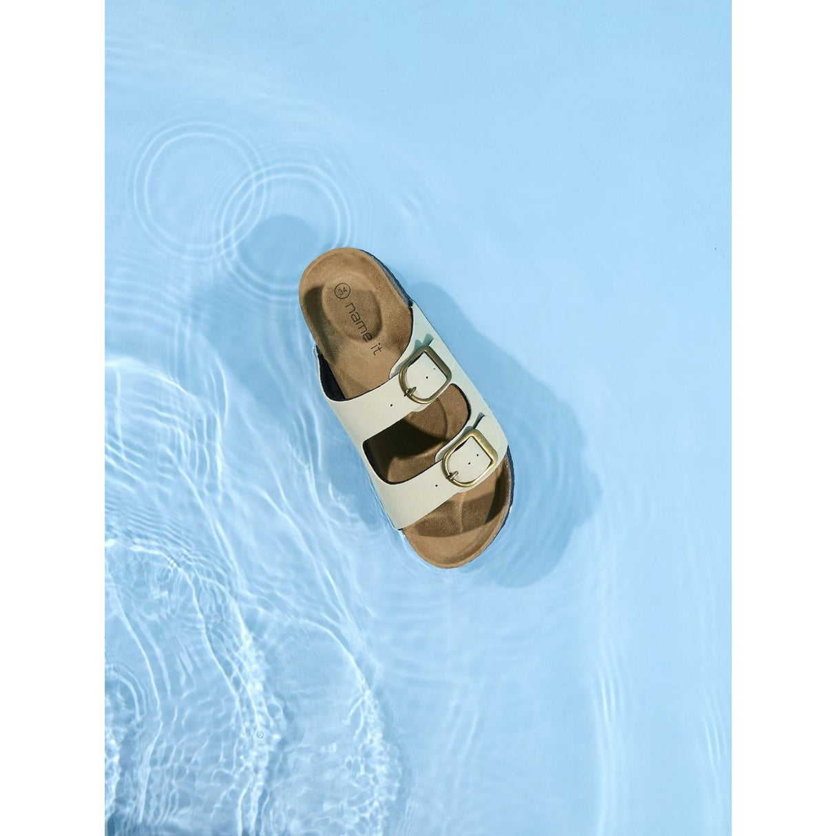 Name It Cloud Dancer Glitter Nkfflora Sandal