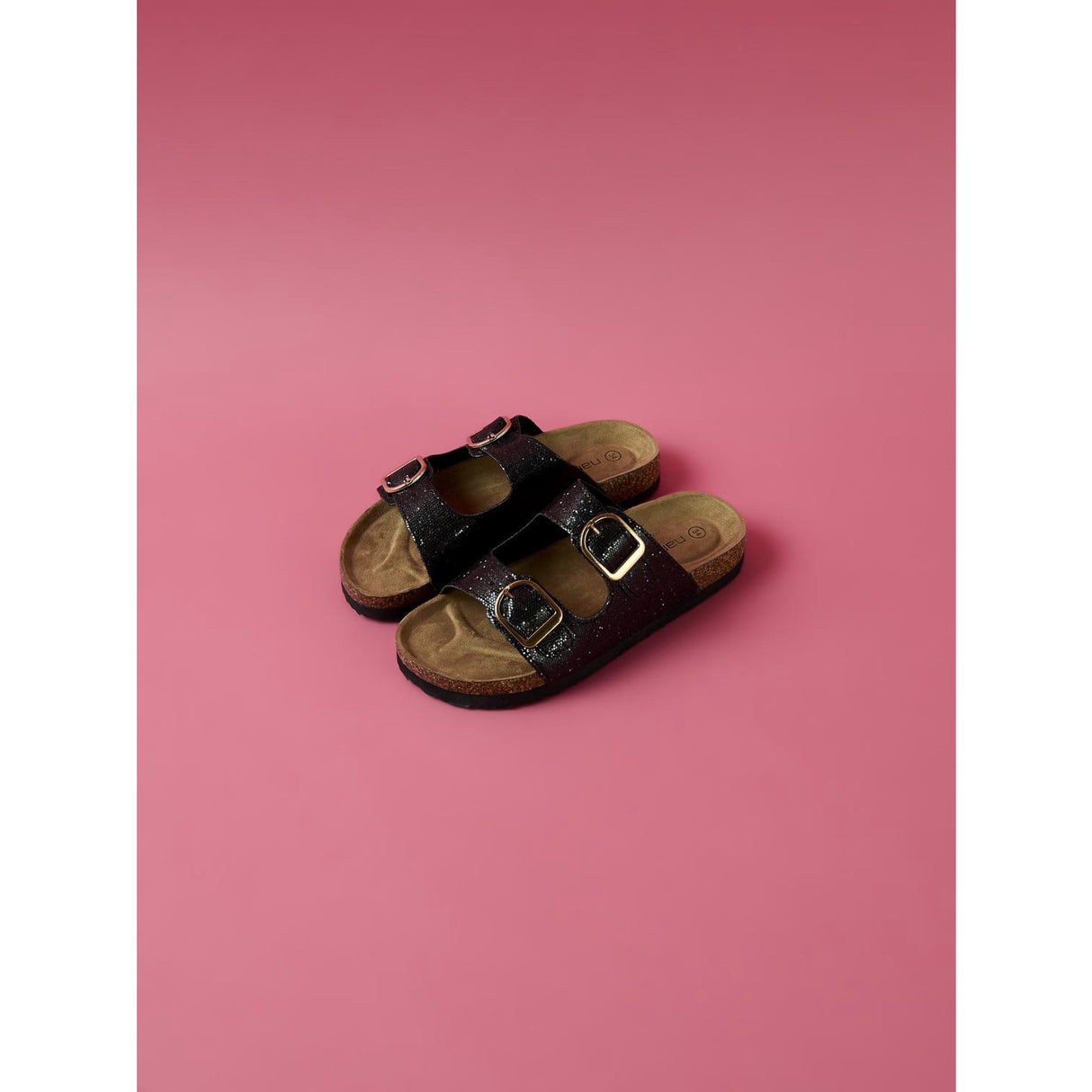 Name It Black Glitter Nkfflora Sandal