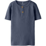 Name It Vintage Indigo Melange Nmmkab Ss Topp Noos