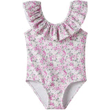 Name It Bright White Nmfzolea Baddräkt