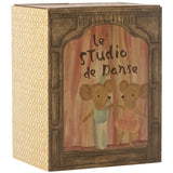 Maileg Ballet Mus I Dansestudie, Lillesøster Och Lillebror